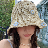 Woven Sun Protection Bucket Hat