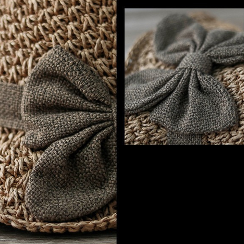Women's Straw Ruffle Sun Hats