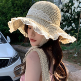 Women's Wide Brim Straw Hat