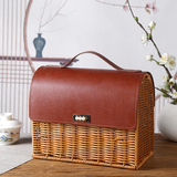 Rattan Gift Tote Box