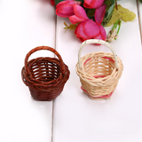 Mini Rattan Storage Basket