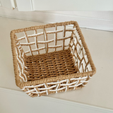 Woven Rattan storage basket