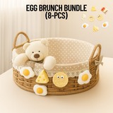 Snacky Charm Round Basket Bundle