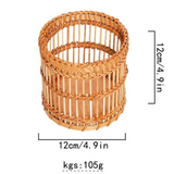 Bamboo Storage Tube Holder