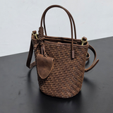 Vintage Woven Crossbody Bag