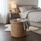 Woven Rattan Laundry Basket