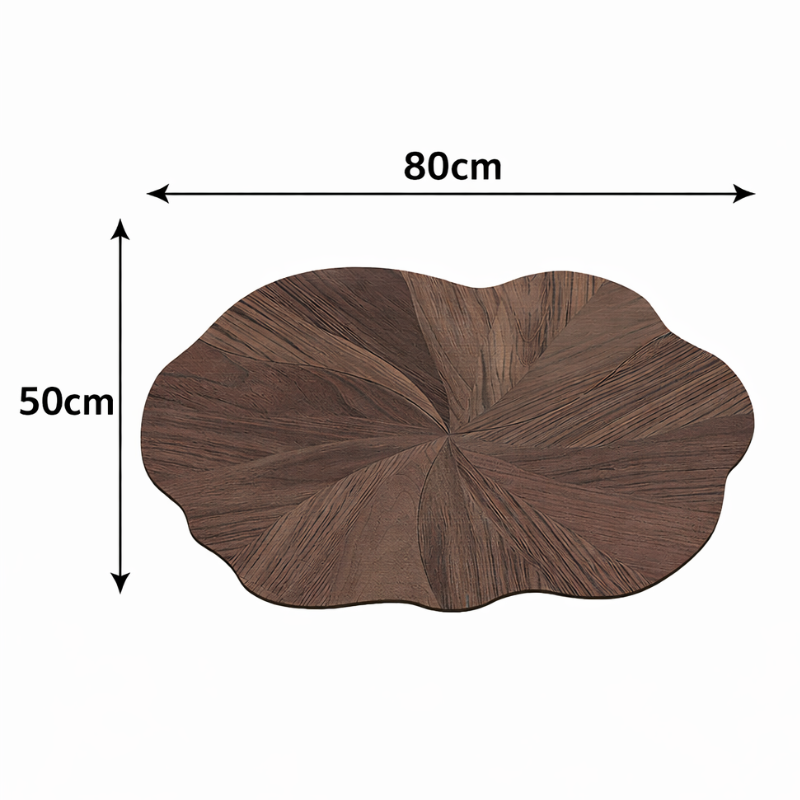 Wood Grain Diatomite Bath Mat