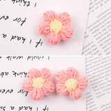 Wool Flower Decor Charm