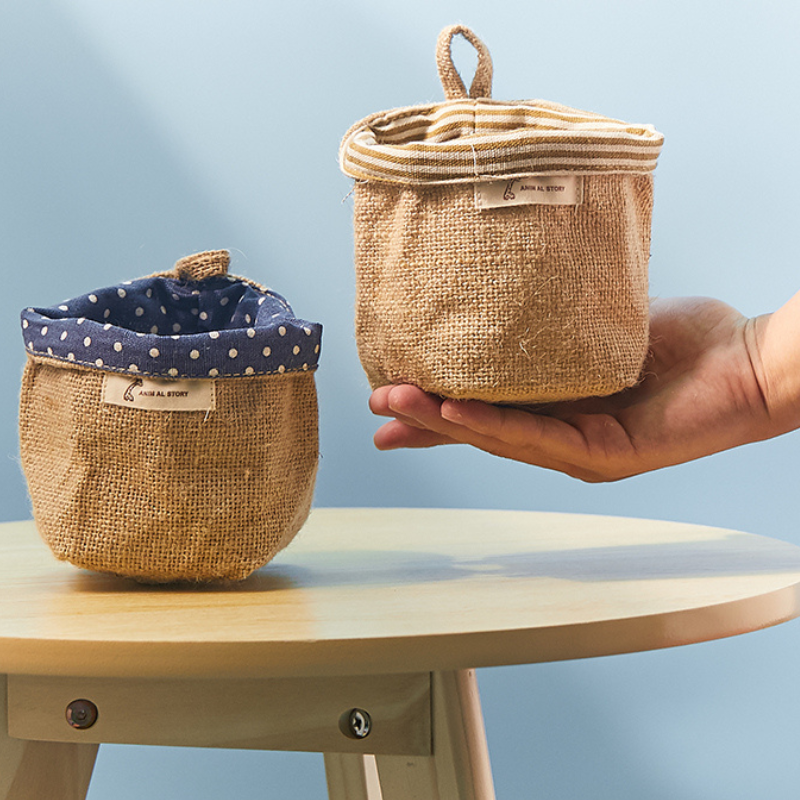 Hanging cotton Storage Bag