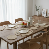 Round Cotton Rope Table Mats Set