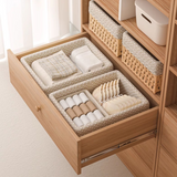 Natural Rattan Organizer Basket