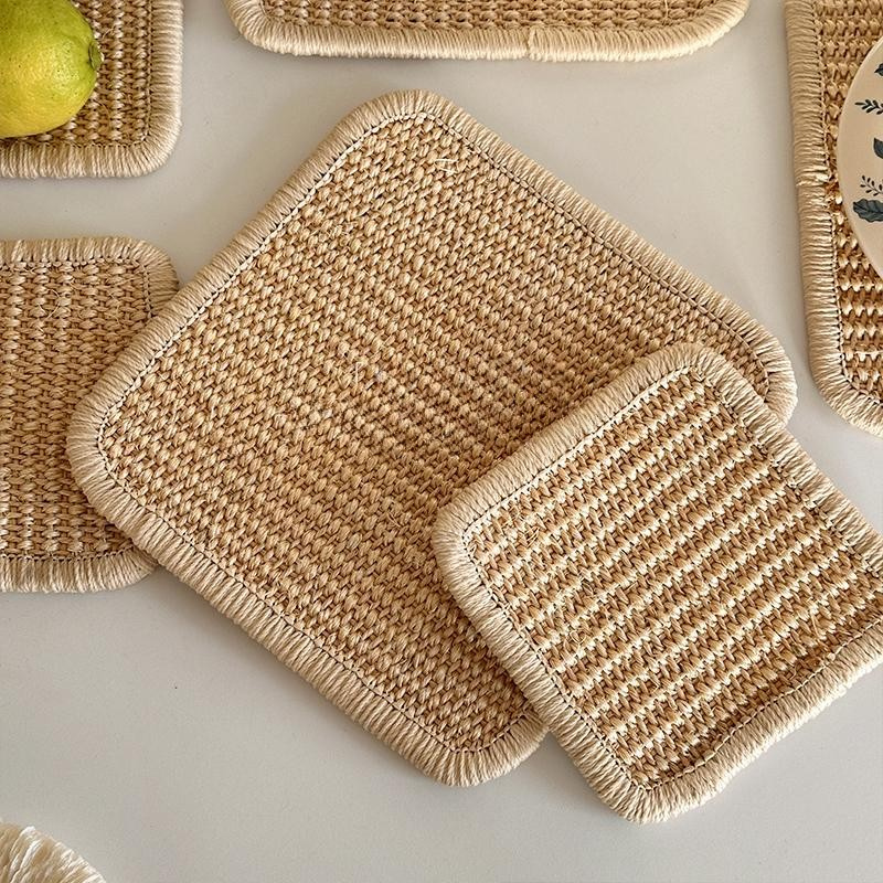 Handwoven Natural Sisal Coaster