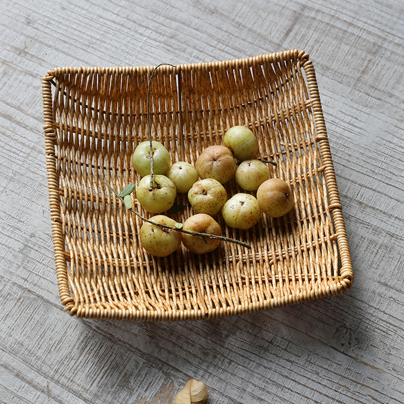 Woven Snack & Fruit Basket