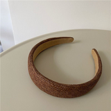 Summer Linen Woven Headbands