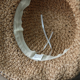 Women's Straw Ruffle Sun Hats
