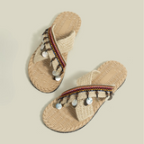 Women's Woven Beach Slippers