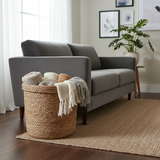 Woven Rattan Laundry Basket