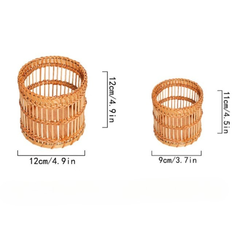 Bamboo Storage Tube Holder
