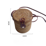 Handwoven Rattan Shoulder Bags