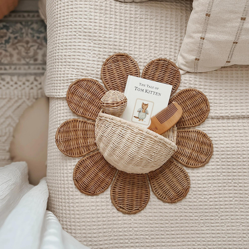 Nordic Woven Wall Basket