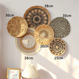 Boho Rattan Wall Decor