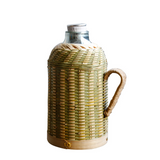 Woven Bamboo Thermal Bottle