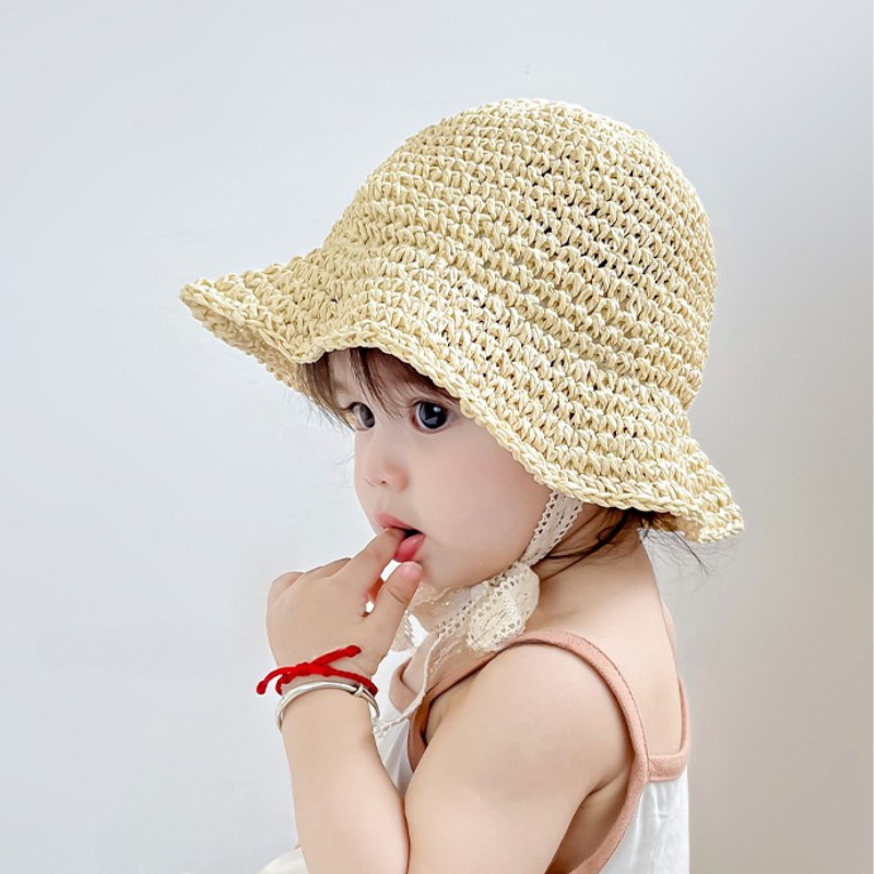 Kids' Woven Sun Hat