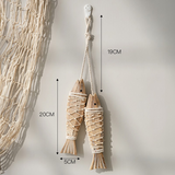 Rustic Wooden Fish Wall Decor