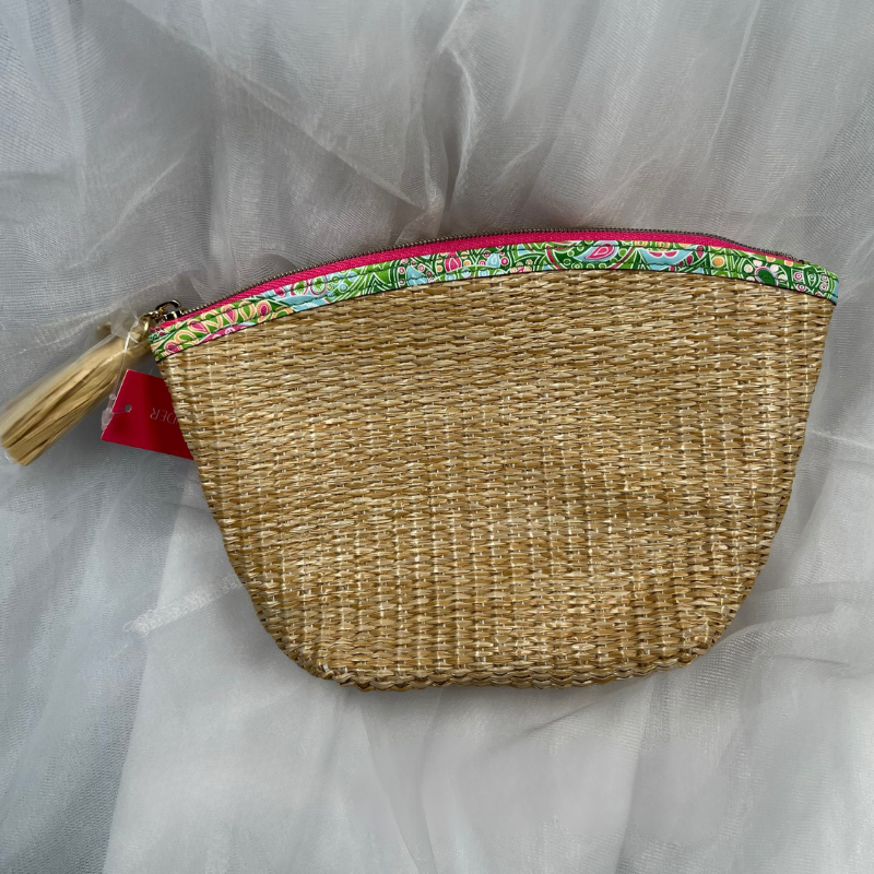 Woven Cosmetic Pouch