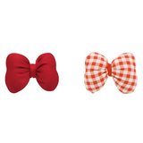 Fluffy Red Bow charm