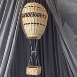 Rattan Hot Air Balloon Decor