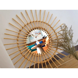 Rattan Hanging wall Mirror