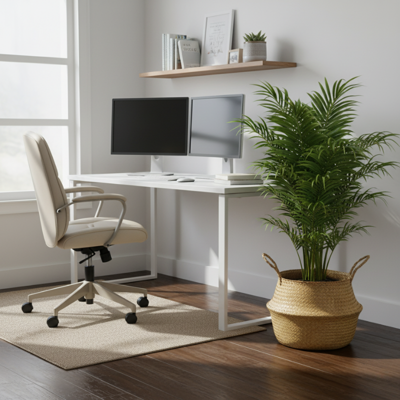 Nordic Rattan Waterproof-Lined Plant Pot