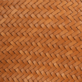 Vegan Leather Woven Tote Bag