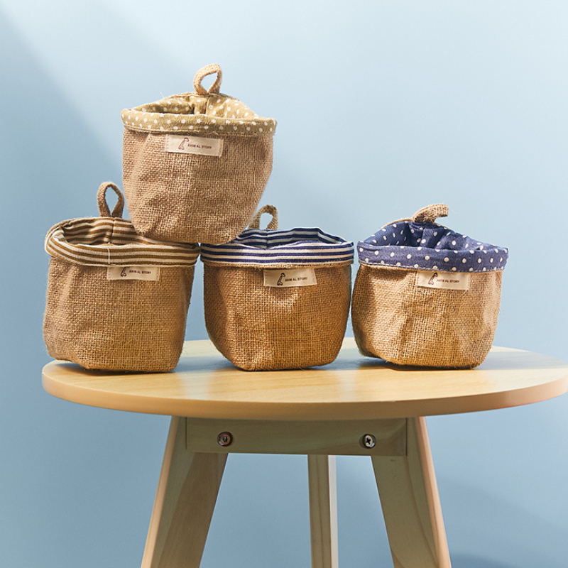 Hanging cotton Storage Bag