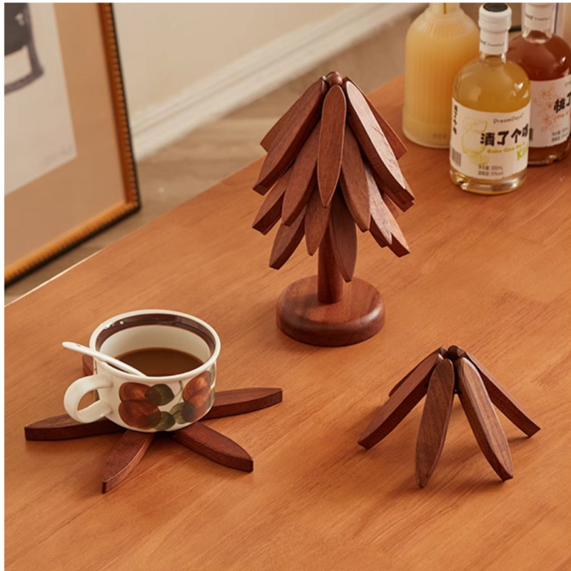 Rustic Pine Wooden Trivet