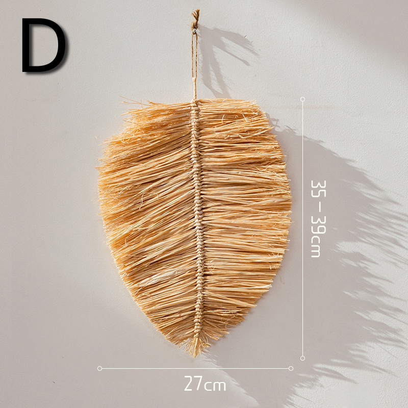 Boho Raffia Wall Decor Set
