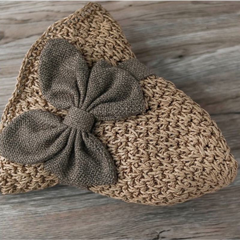 Women's Straw Ruffle Sun Hats