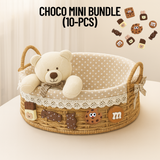 Snacky Charm Round Basket Bundle