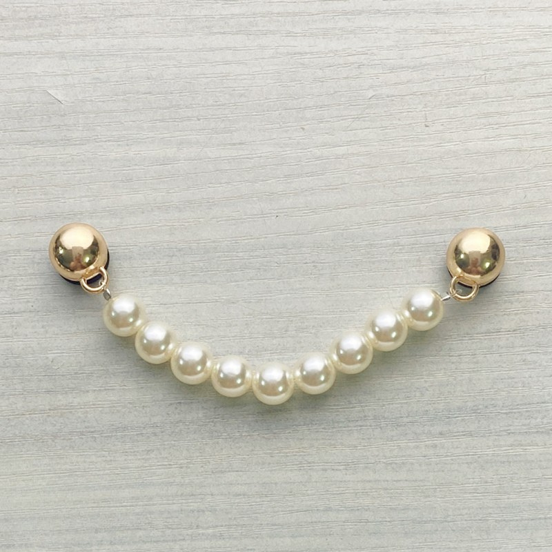 Golden Gleam Pearl Charm