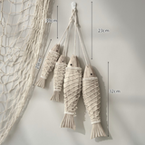 Rustic Wooden Fish Wall Decor