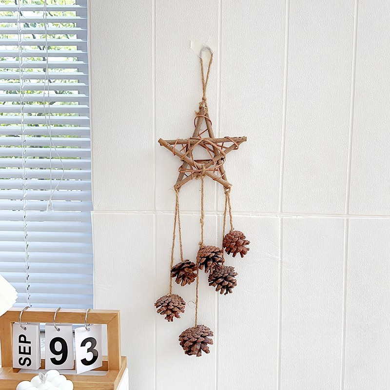 Boho Woven Rattan Wall Decor