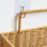 Rattan Tiered Storage Shelf