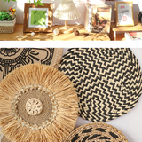 Boho Rattan Wall Decor