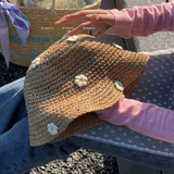 Woven Sun Protection Bucket Hat