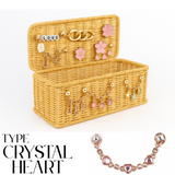 [DIY Set] Rattan Cable Organizer Box + Charm Decorations