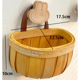 Rattan Wall Hanging Storage Basket