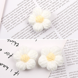 Wool Flower Decor Charm