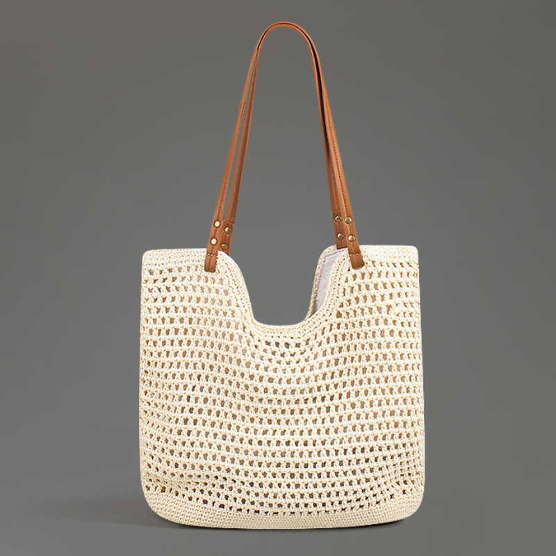 Summer Woven Knitted Shoulder Bag