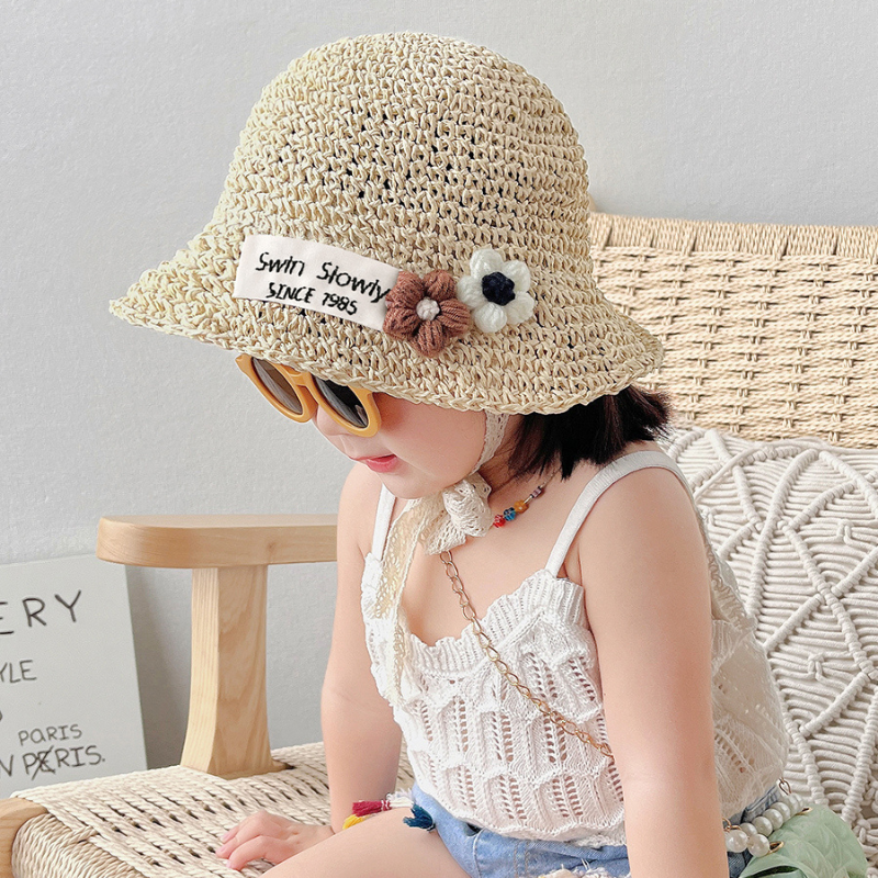 Kids' Woven Sun Hat